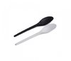 Black Biodegradable Spoon CPLA 168mm - Full Box. 1500 units