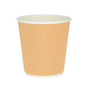Gobelets en carton ondulé kraft 210ml (7oz)