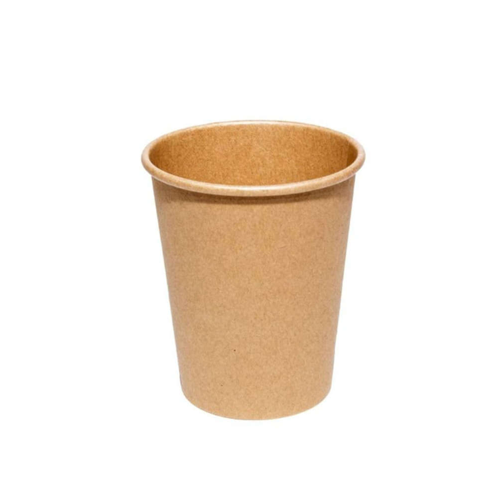 Paper Cup Brown 8Oz/240ml Ø8,0cm (1.000 Units)