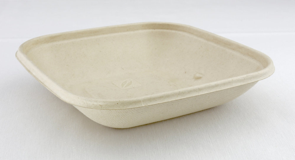Square Bowl 500ml BIO 17x17x3cm - full box 300 units