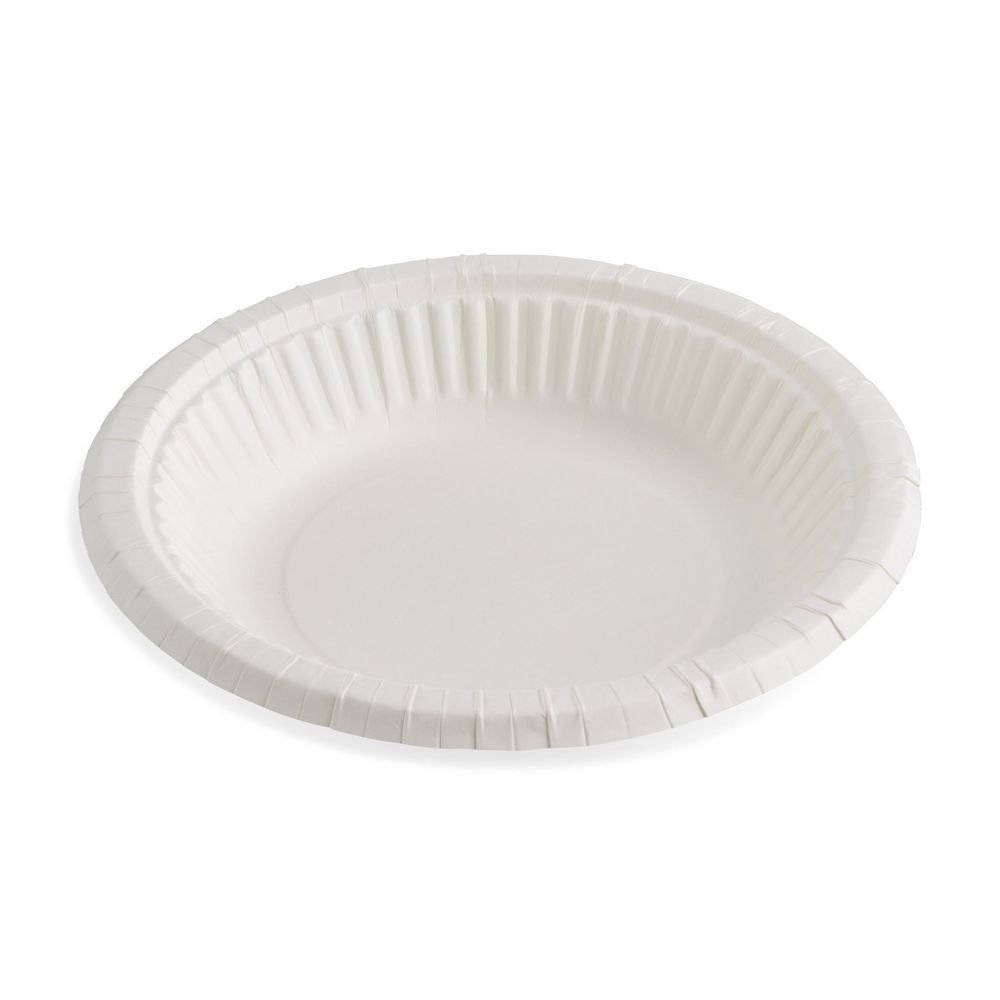 diameter　Plate　Soup　White　ECO　Paper　200mm