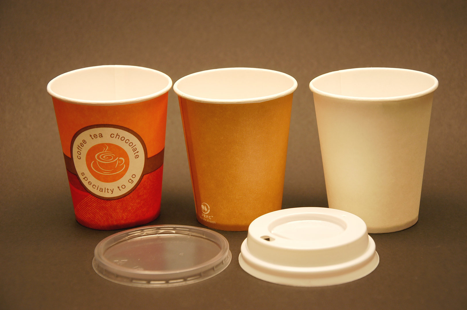 Leche té 7 oz TELEVASO infusiones Ideal para Bebidas Calientes como café Capacidad de 200 ml - Desechables y reciclables Vaso de cartón para café Vending 1000 uds 