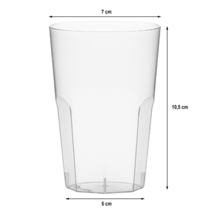 Vaso Americano 280ml Polipropileno (PP)
