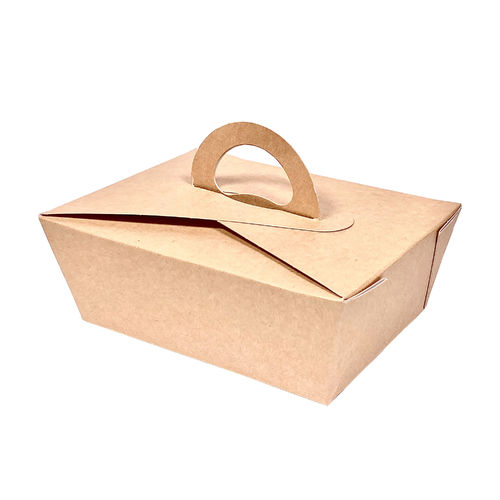 Small Menu Box With Handle 750ml - Pack 25 units