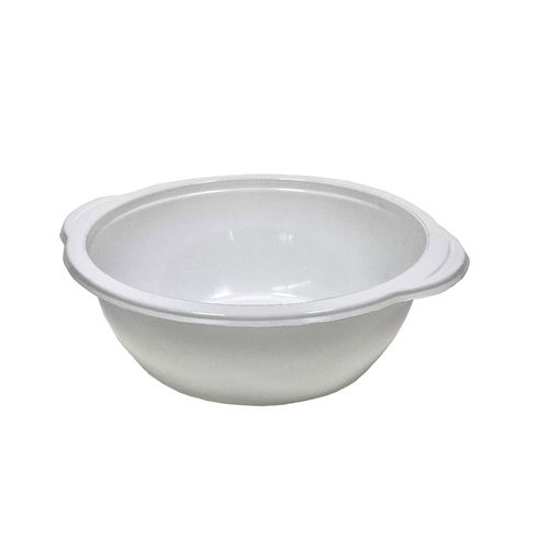 Disposable Soup Bowl 500 ml Transparent  w/ Lid - Box Complete 400 units