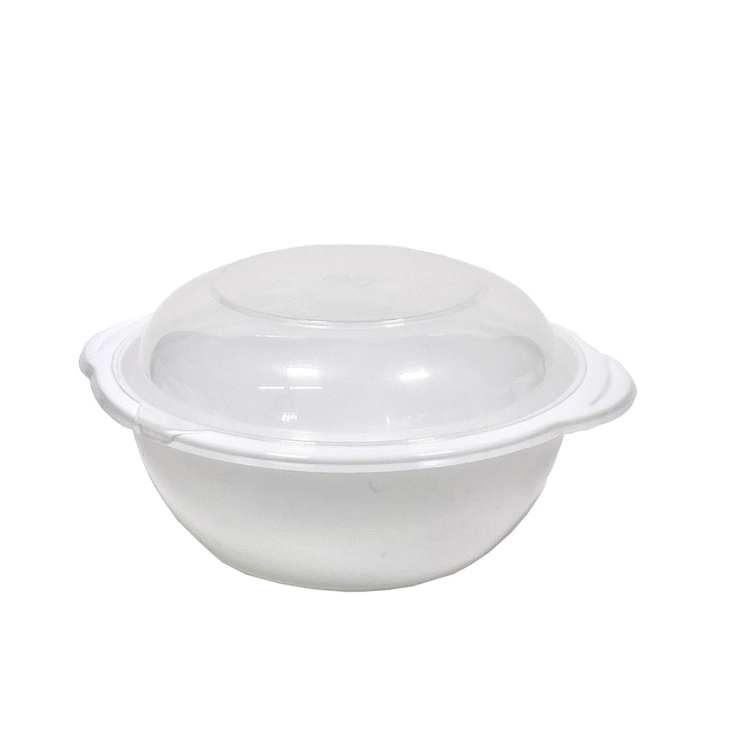 400 Count Disposable 12 ounce White Plastic Soup Bowls 