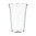 Plastic Cup 550ml - Measured to 400ml - With closed dome lid - Box 896 units
