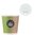 "Specialty ToGo" Paper Cup 126ml (4Oz) w/ White Lid ToGo - Pack of 80 units