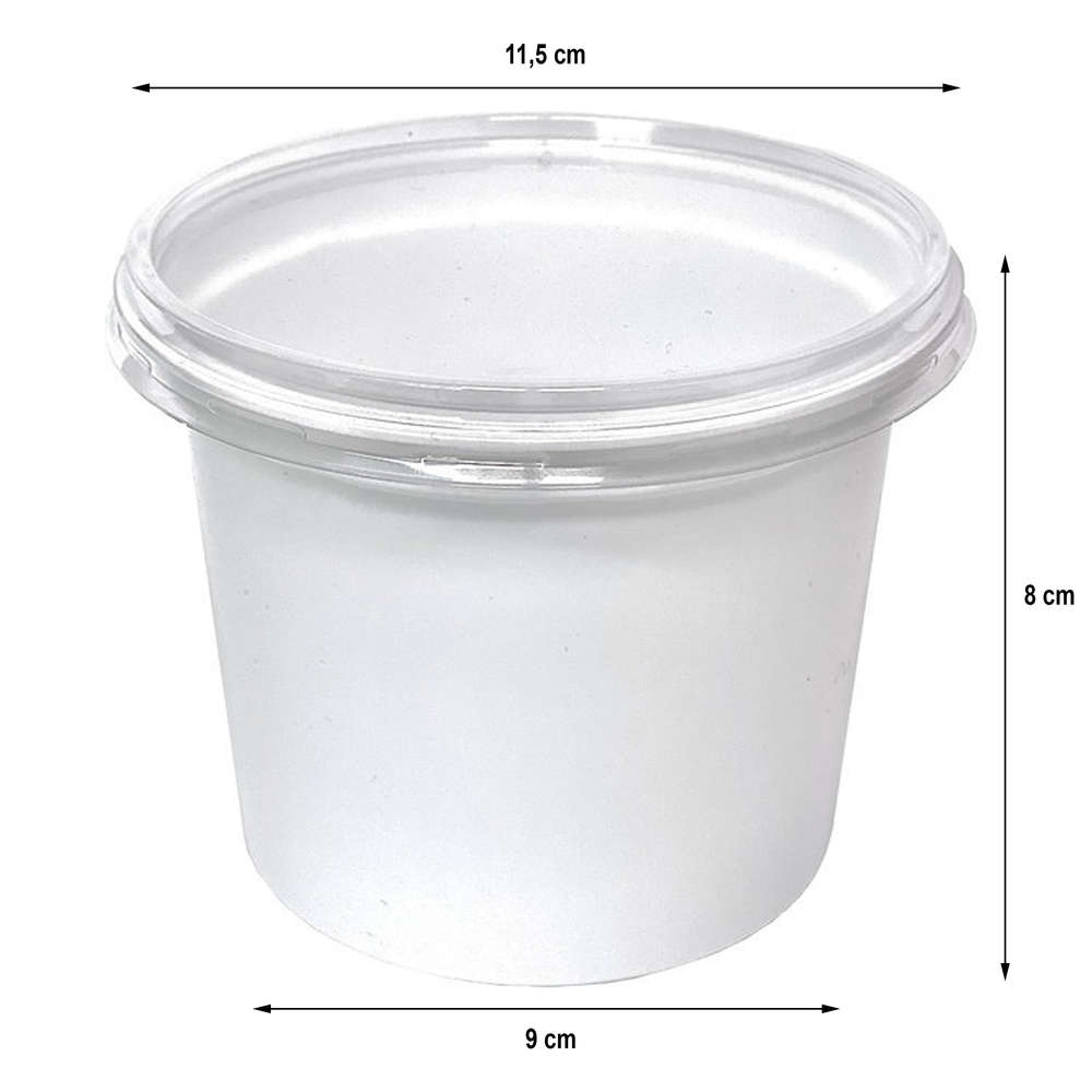 Caixa Sopa Take Away 500ml c/ Tampa