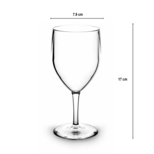 l'eau coupe 250 ml RB incassable (PC)