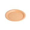 Plato de cartón Kraft 180mm diâmetro