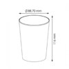 Copo Ecológico (Reuse Line) 515 ml PP