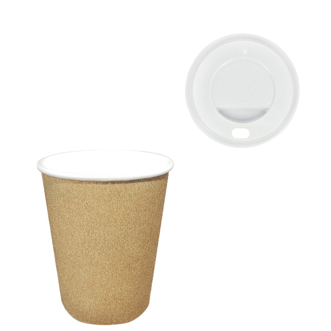 Vaso de Cartón Café 110ml (4Oz) Blanco Reciclable
