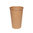 Paper Cup 100% Kraft (16Oz) 480ml w/ Black Lid “To Go” - Box of 1000 units