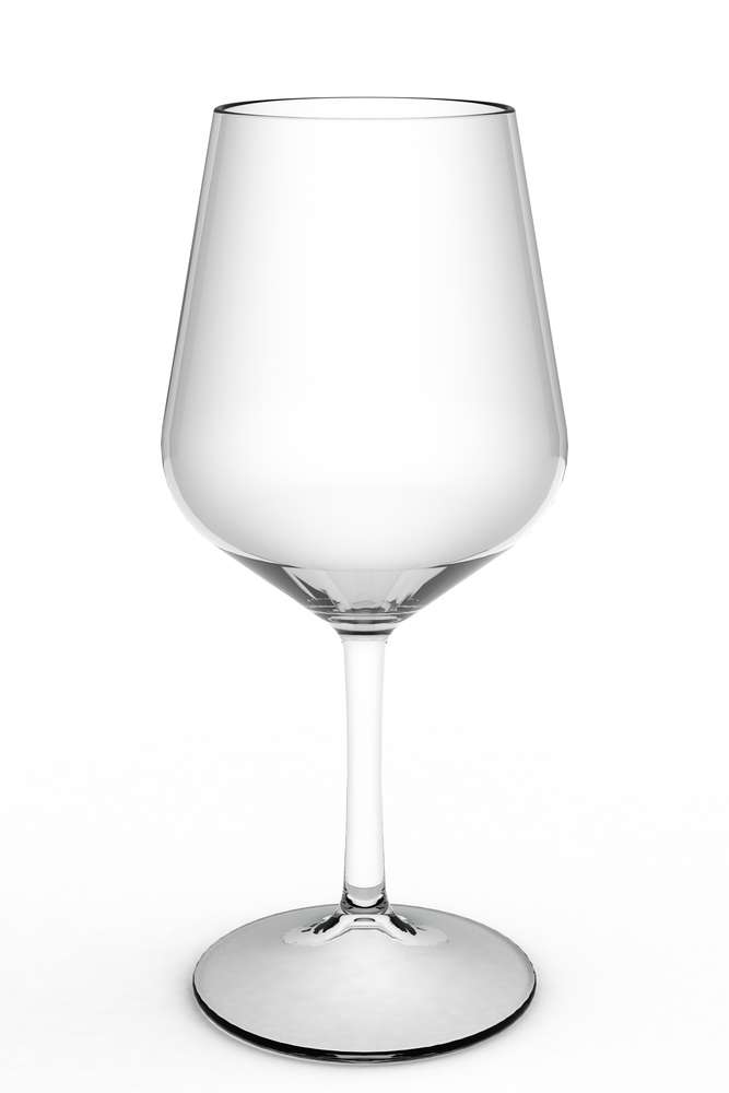 Copa Vino Cabernet c/ pie Irrompible 400 ml (Tritan)  12 uni