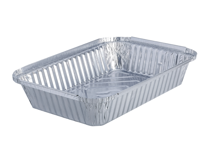 Rectangular aluminum packaging 1250ml