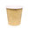 Paper Cups Coffe Vending 110ml (4Oz) Kraft w/ White Lid “To Go” – Box of 3000 units