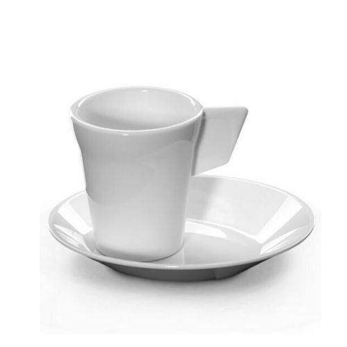 Unbreakable Cup + Saucer RB (PC) White - Box 6 Units