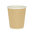 Corrugated PaperCup Kraft 360ml (12Oz) w/ White Lid “To Go” - Pack 25 units