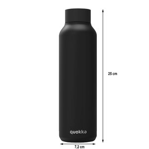 Botella de Acero Inoxidable Negra 630ml