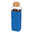 Botella de Vidro Cuadrada Azul 700ml