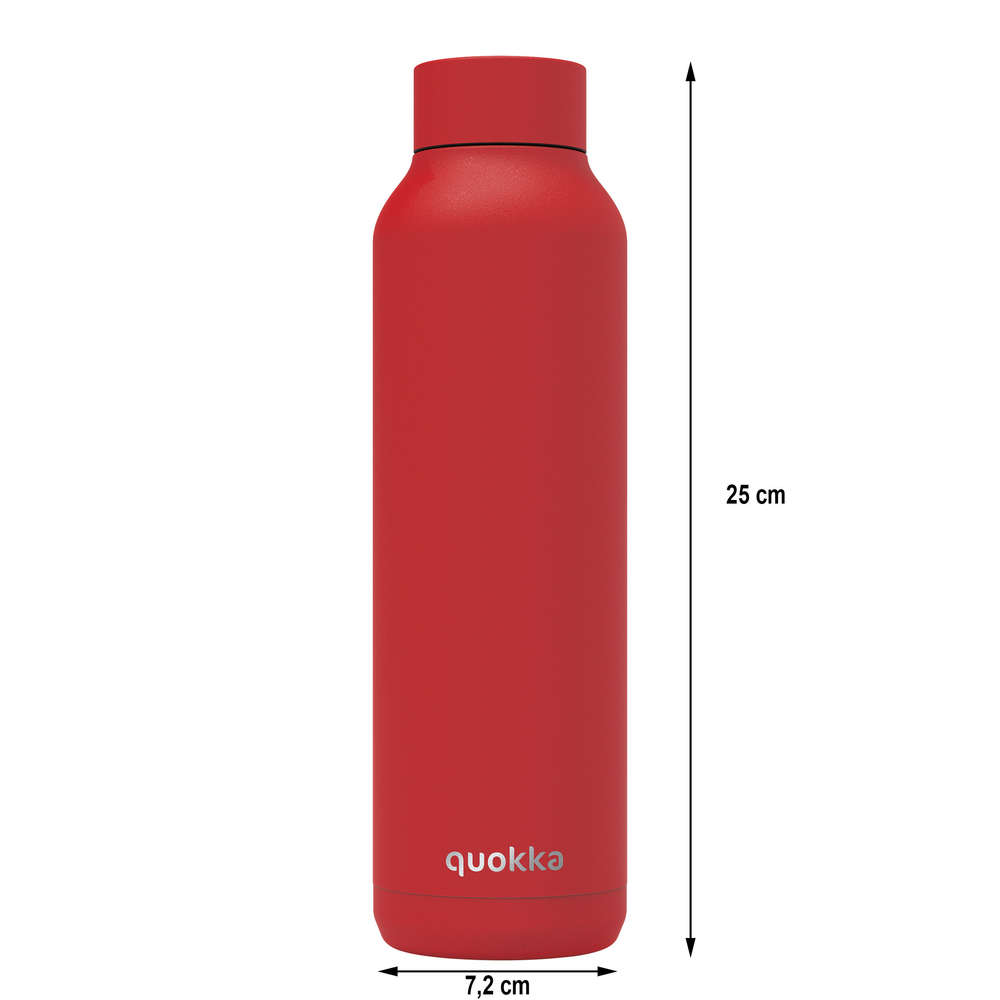 Bottle in Stainless Steel Red 630ml