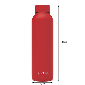 Bottle in Stainless Steel Red 630ml