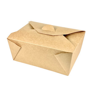 Take Away Box Kraft 2200ml - Pack 40 units