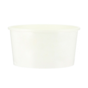 Gobelet en Carton Pour la Crème Glacée Blanc 90ml - Boîte Complète 1000 unités