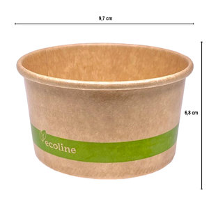Copo de Cartão para Gelado Branco 360ml