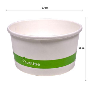Copo de Cartão para Gelado Branco 360ml