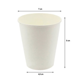 Copo de Cartão 192ml (6/7Oz) Branco