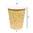 Paper Cups 192ml (6/7Oz) Kraft w/ White Lid “To Go” – Pack 50 units