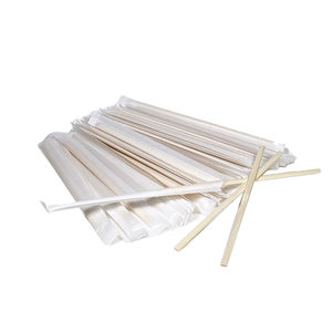 Agitador de Café 110mm Bambu Emb Individualmente - Pacote 500 unidades