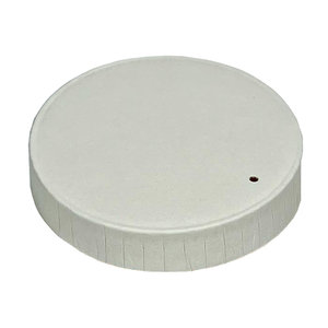 White Paper Cover with hole 80mm