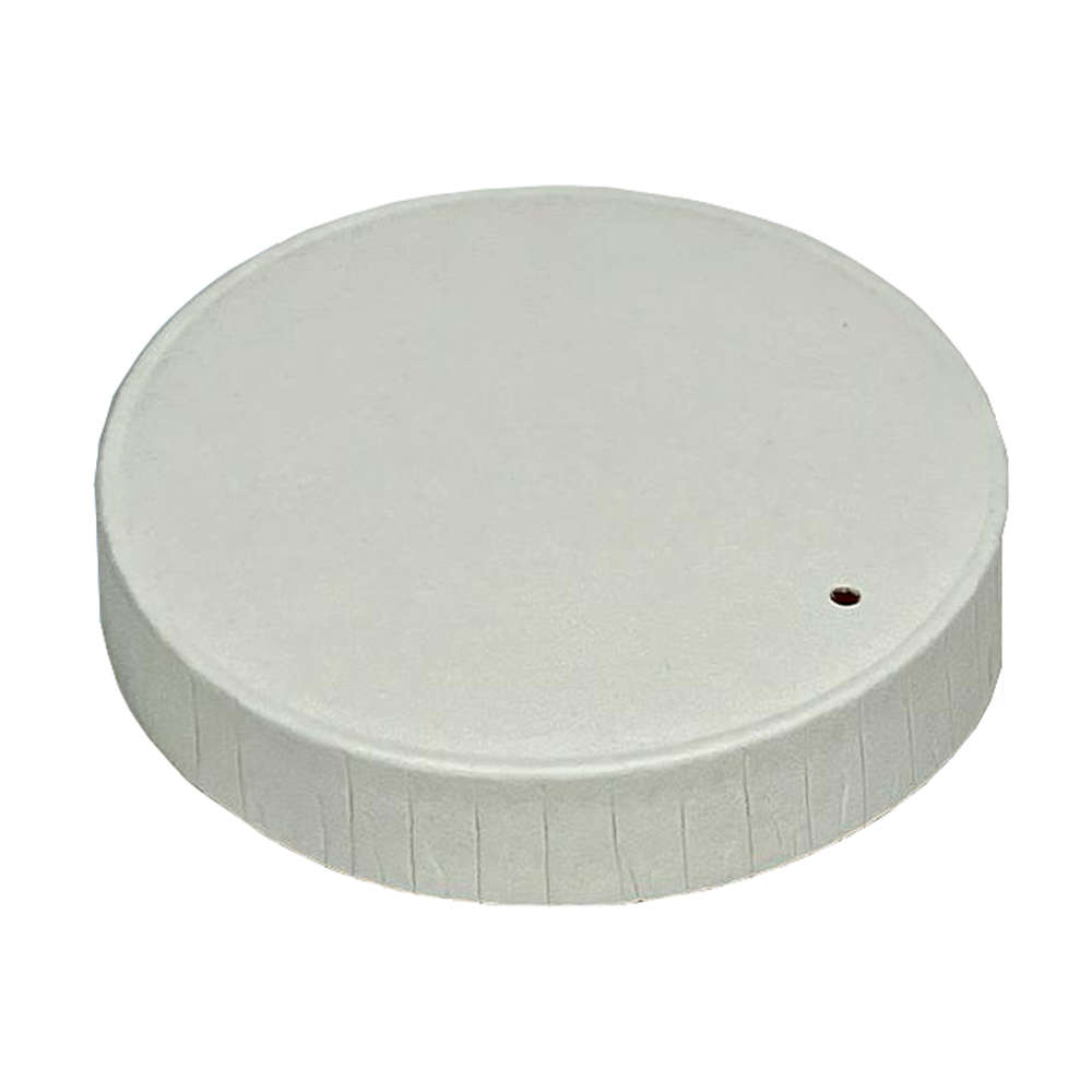 White Paper Cover with hole 80mm