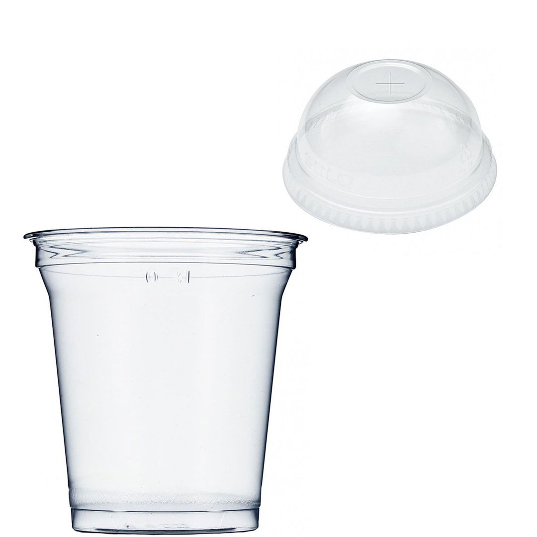 Plastic Cup PP Clear 350ml (50 Units)
