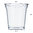 RPET Plastic Cup 20oz - 650ml With Flat Cover With Cross - Complete Box 800 units