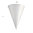 Cone de Papel 120 ml (4oz) Branco - Caixa completa 5000 unidades
