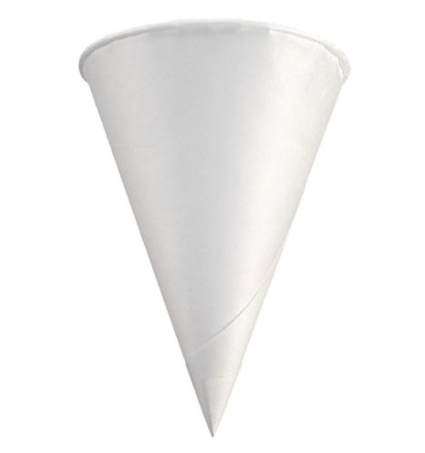 Paper Cone 120 ml (4oz) White - Complete box 5000 units