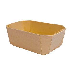 Wooden Cuvette 205x100x70mm With Tracing Paper