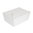 Boîte à emporter blanche 1170ml  sans plastique - Conditionnement 30 unités