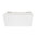 Boîte à emporter blanche 1170ml  sans plastique - Boîte complète 180 unités