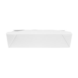 Caja Take Away Blanca 1310ml Sin Plástico