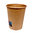 Paper Cups 240ml (8Oz) 100% Kraft w/ White “To Go” Lid – Sleeve 50 units
