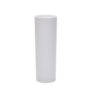 Vaso tipo tubo 250ml irrompible RB (PC) Blanco - 24 Unidades