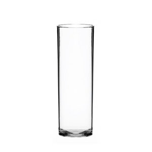 Vaso tipo tubo 250ml irrompible RB (PC) Transparente - Caja 24 Unidades