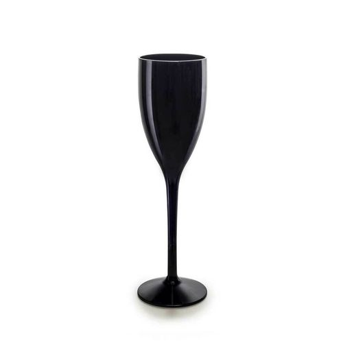 Glass of Champagne 150ml Unbreakable RB (PC) Black - Box 6 Units