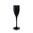Copo Flute / Champagne 150ml Inquebrável (PC) Preto - Caixa 6 Unidades