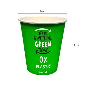 Vaso Cartón 220ml (7,5Oz) Sin Plástico